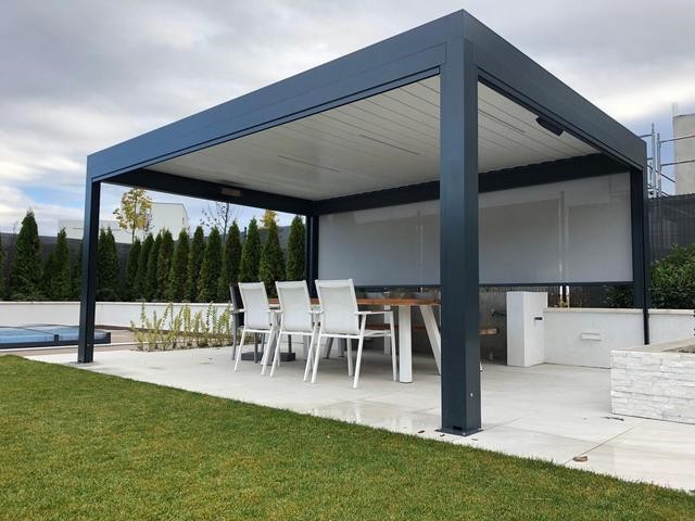 Modern Covered Pergola Kit（1）